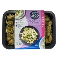 KETO LOCO CHICKEN PESTO WITH ZOODLES 350G