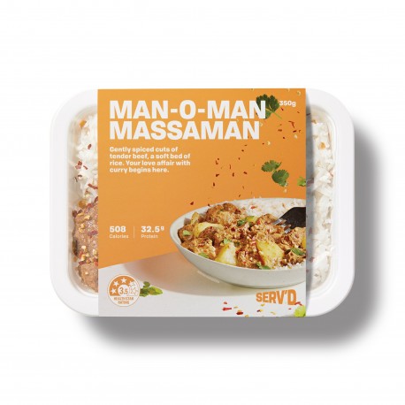 SERV'D MAN-O-MAN MASSAMAN