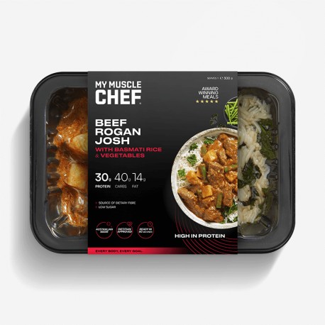 MY MUSCLE CHEF BEEF ROGAN JOSH 300G