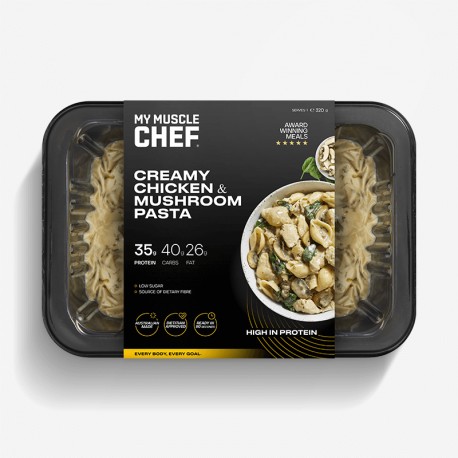 MY MUSCLE CREAMY CHICKEN & MUSHROOM PASTA 320G