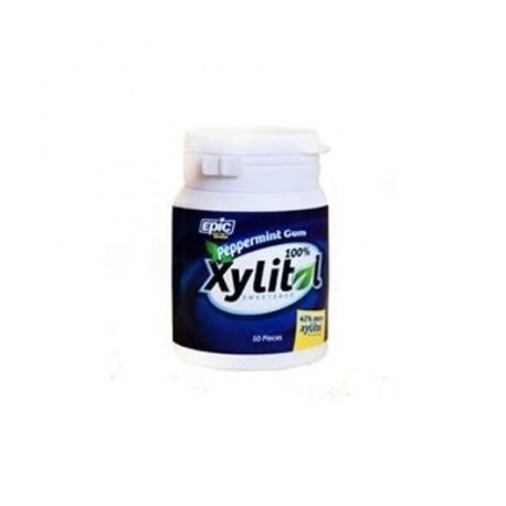 XYLITOL GUM PEPPERMINT 50PK