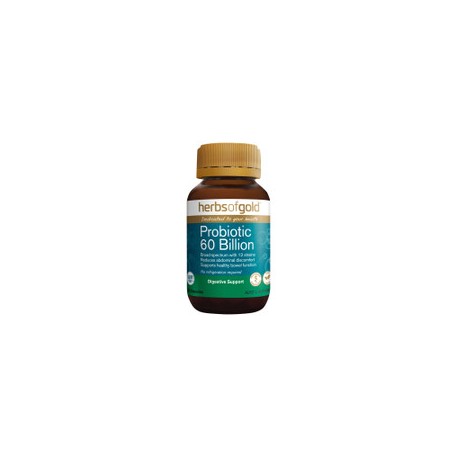 HERBS OF GOLD PROBIOTIC 60 BILLION 30 CAPSULES