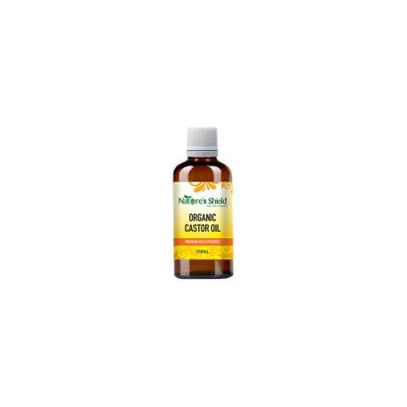 NATURES SHIELD ORGANIC CASTOR OIL 100ML