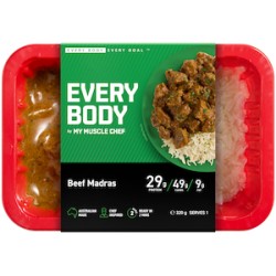 MY MUSCLE CHEF BEEF MANDRAS 320G