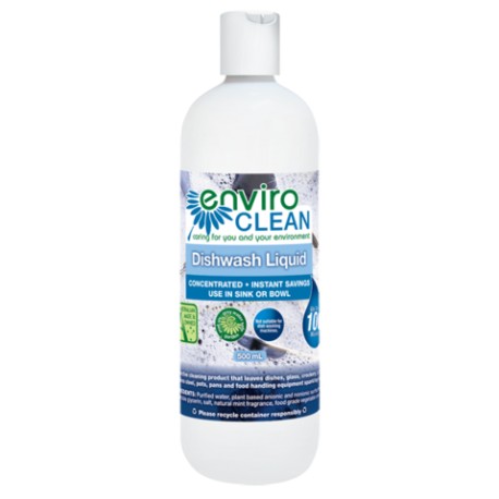 ENVIROCLEAN DISHWASH LIQUID 1L