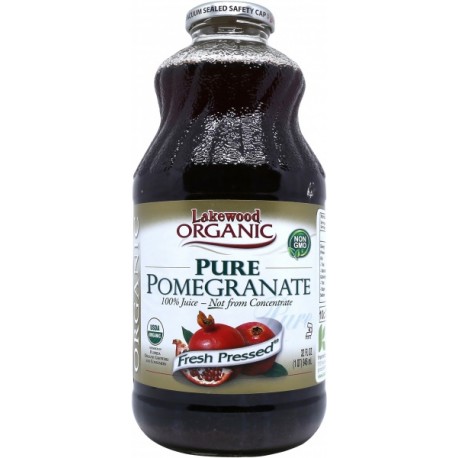 LAKEWOOD ORGANIC PURE POMEGRANATE JUICE 946ML