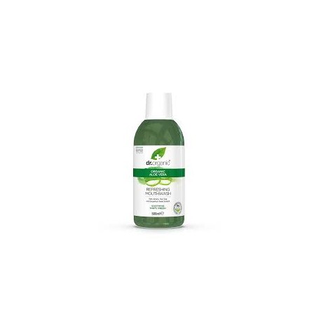 DR ORGANIC ALOE VERA REFRESHING MOUTHWASH 500ML