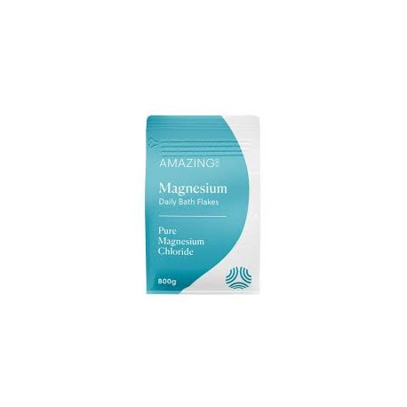 AMAZING OILS MAGNESIUM DAILY BATH FLAKES 800G