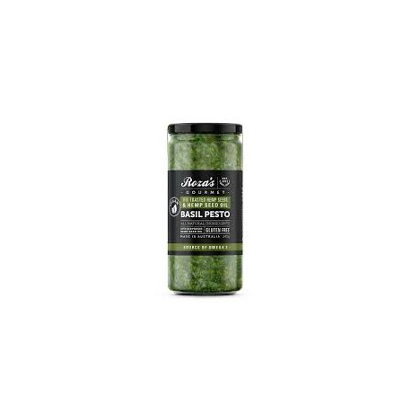 ROZAS BASIL PESTO WITH TOASTED HEMP SEEDS 240G