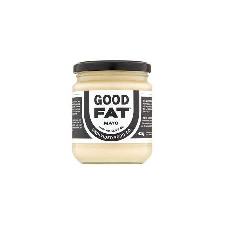 UNDIVIDED FOOD CO GOOD FAT MAYO MADE WITH OLIVE OIL 425G