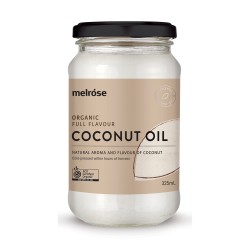 MELROSE ORGANIC FULL FLAVOUR COCONUT OIL 325ML