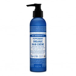 DR. BRONNER'S PEPPERMINT ORGANIC HAIR CREME 177ML