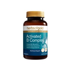 HERBS OF GOLD ACTIVATED B COMPLEX 60 CAPSULES