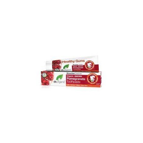 DRORGANIC POMEGRANATE WHITENING TOOTHPASTE TRIPLE ACTION 100ML