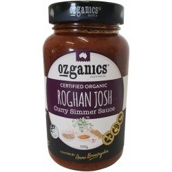 OZGANICS ROGHAN JOSH CURRY SIMMER SAUCE 500G