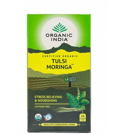 ORGANIC INDIA TULSI MORINGA TEA 25 BAGS