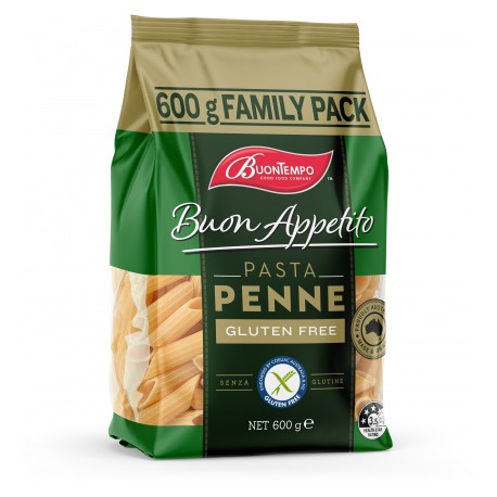 BUONTEMPO GLUTEN FREE PASTA PENNE 600G