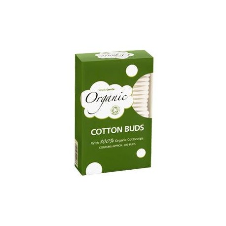 SIMPLY GENTLE ORGANIC COTTON BUDS 200PK