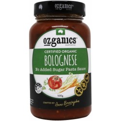 OZGANICS BOLOGNESE PASTA SAUCE 500G