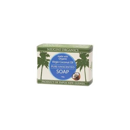 NIUGINI PURE UNSCENTED SOAP 100G