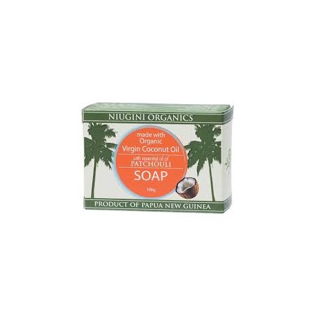 NIUGINI PATCHOULI SOAP BAR 100G