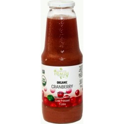 COMPLETE HEALTH ORGANIC CRANBERRY JUICE COLD PRESSED PURE 1L