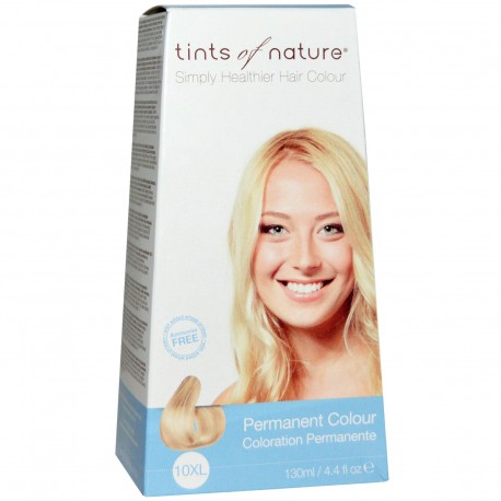 TINTS OF NATURE 10XL BLONDE PERMANENT HAIR COLOUR 130ML