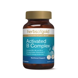 HERBS OF GOLD ACTIVATED B COMPLEX 30 CAPSULES