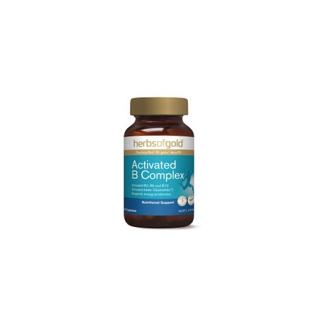 HERBS OF GOLD ACTIVATED B COMPLEX 30 CAPSULES