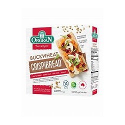 ORGRAN GLUTEN FREE BUCKWHEAT CRISPIBREAD 125G