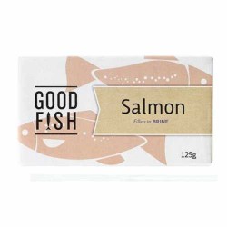 GOOD FISH ALASKAN SALMON IN BRINE 120G