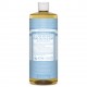 DR BRONNERS BABY UNSCENTED PURE-CASTILE SOAP 946ML