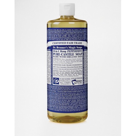 DR BRONNERS HEMP PEPPERMINT CASTILE SOAP 946ML