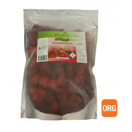 ELGIN ORGANIC STRAWBERRIES 1KG