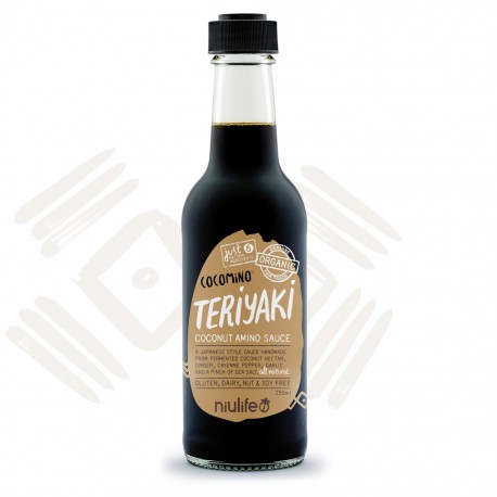 NIULIFE COCOMINO TERIYAKI COCONUT AMINO SAUCE 250ML