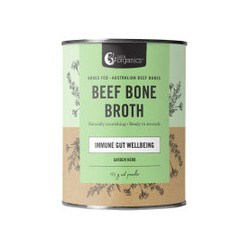 NUTRA ORGANICS BEEF BONE BROTH GARDEN HERB 125G