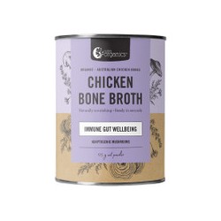 NUTRA ORGANICS CHICKEN BONE BROTH ADAPTOGENIC MUSHROOM 125G