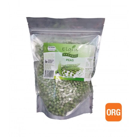 ELGIN ORGANIC PEAS 600G