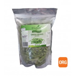 ELGIN ORGANIC GREEN BEANS DICED 600G