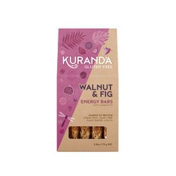 KURANDA WHOLEFOODS WALNUT AND FIG BARS 5PK 175G