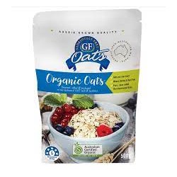 GLORIOUSLY FREE ORGANIC AUSSIE OATS 500G