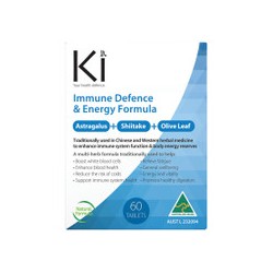 KI IMMUNE DEFENCE AND ENERGY FORMULA 60 TABLETS