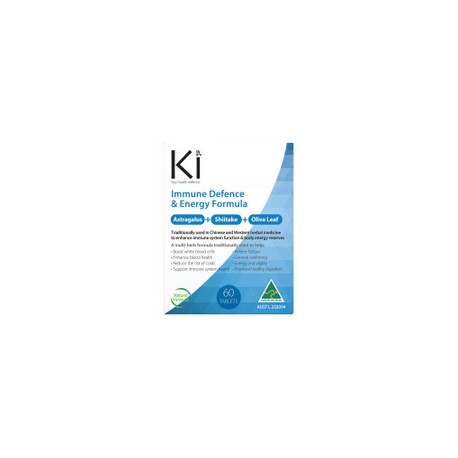 KI IMMUNE DEFENCE AND ENERGY FORMULA 60 TABLETS