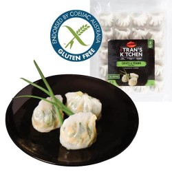 MRS TRANS KITCHEN CHIVES AND PRAWN DUMPLING 500G