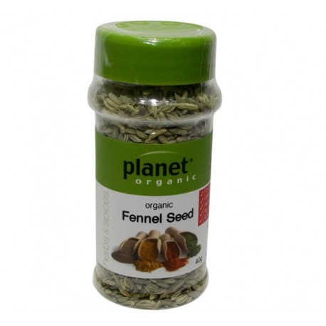 PLANET ORGANIC FENNEL SEED 40G