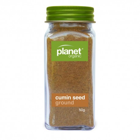 PLANET ORGANIC CUMIN SEED GROUND 50G