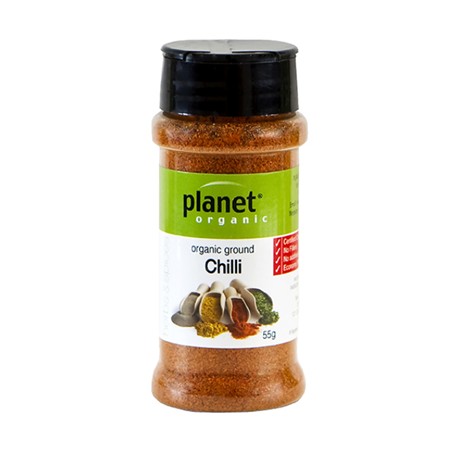 PLANET ORGANIC GROUND CHILLI 55G