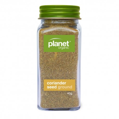 PLANET ORGANIC CORIANDER SEED GROUND 40G