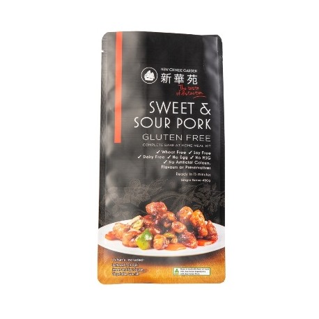 NEW CHINESE GARDEN SWEET & SOUR PORK 490G