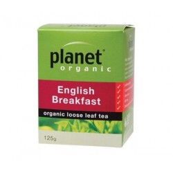 PLANET ORGANIC ENGLISH BREAKFAST LOOSE LEAF TEA 125G